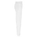 White - Side - Fruit of the Loom Mens Classic Elasticated Cuff Jogging Bottoms
