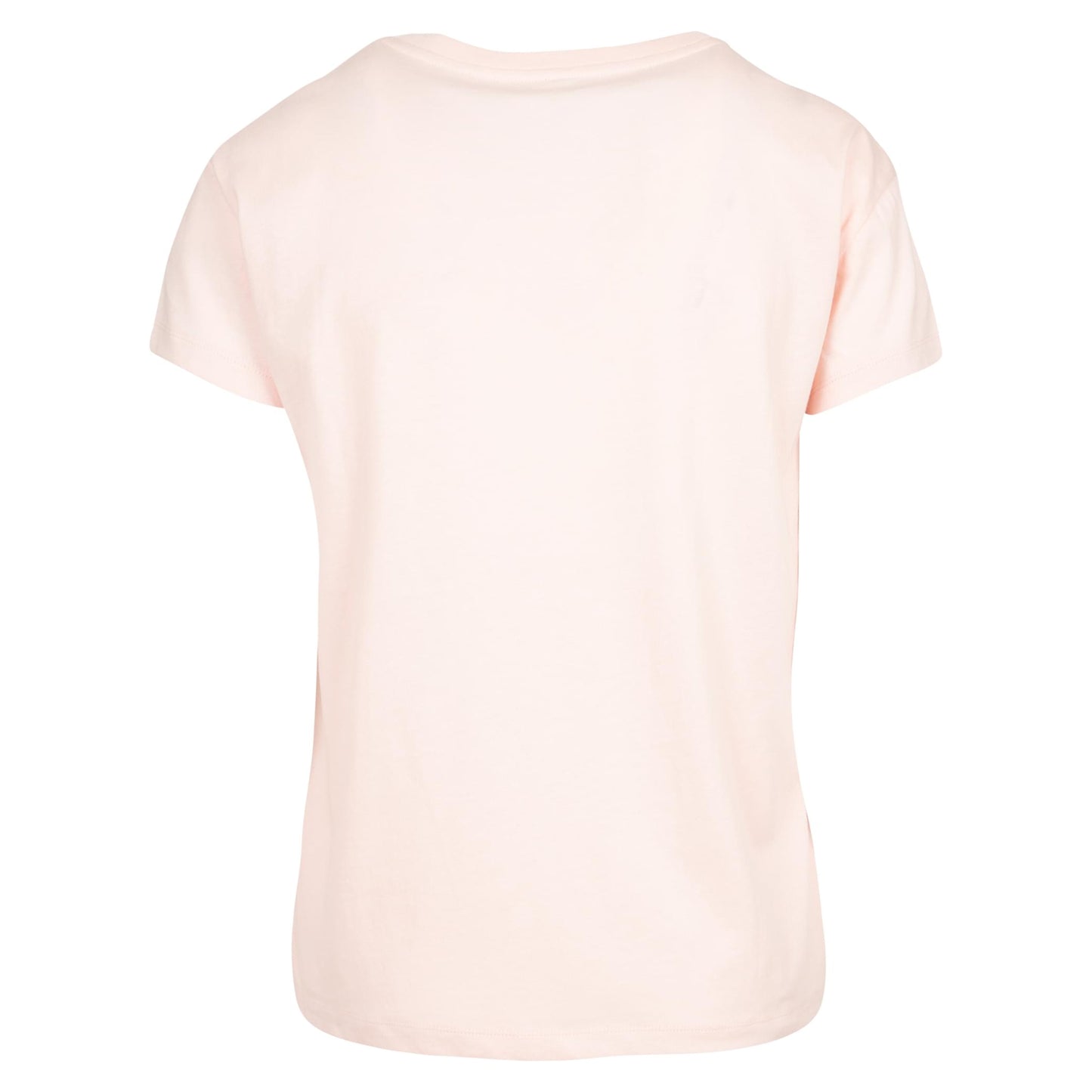 Pink - Back - Build Your Brand Womens-Ladies Boxy T-Shirt
