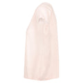 Pink - Side - Build Your Brand Womens-Ladies Boxy T-Shirt