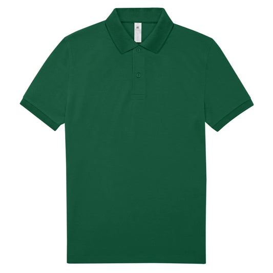 Lotus Pink - Front - B&C Mens My Polo 180 Shirt