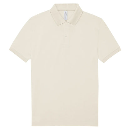 Off White - Front - B&C Mens My Polo 180 Shirt