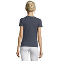 Mouse Grey Solid - Back - SOLS Womens-Ladies Regent T-Shirt