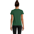 Bottle Green - Back - SOLS Womens-Ladies Pioneer T-Shirt