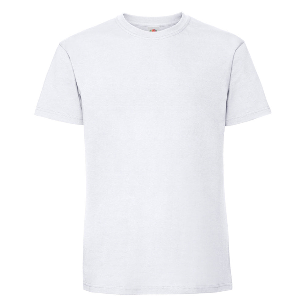 White - Front - Fruit of the Loom Unisex Adult Iconic 190 T-Shirt