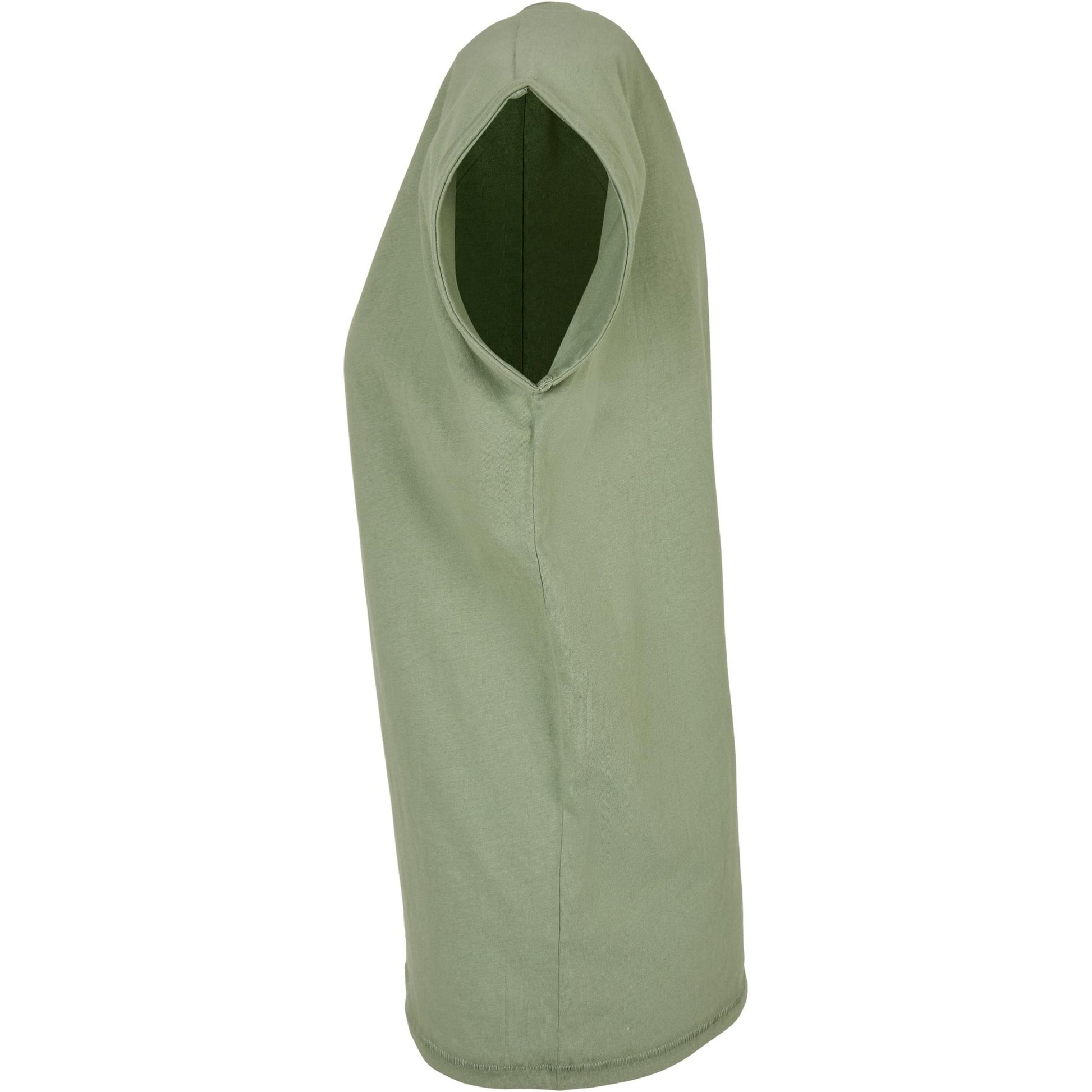 Soft Salvia - Lifestyle - Build Your Brand Womens-Ladies Cotton Extended Shoulder T-Shirt