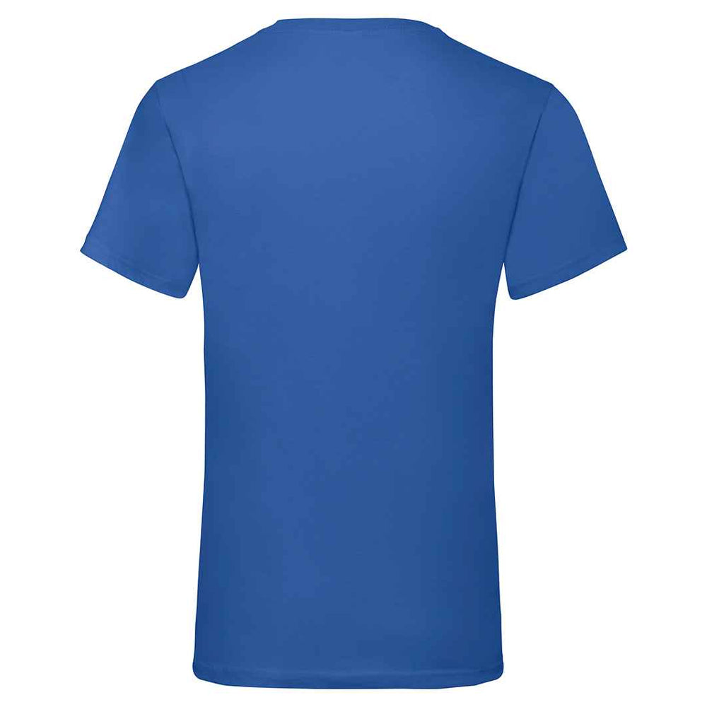 Royal Blue - Back - Fruit of the Loom Unisex Adult Valueweight V Neck T-Shirt