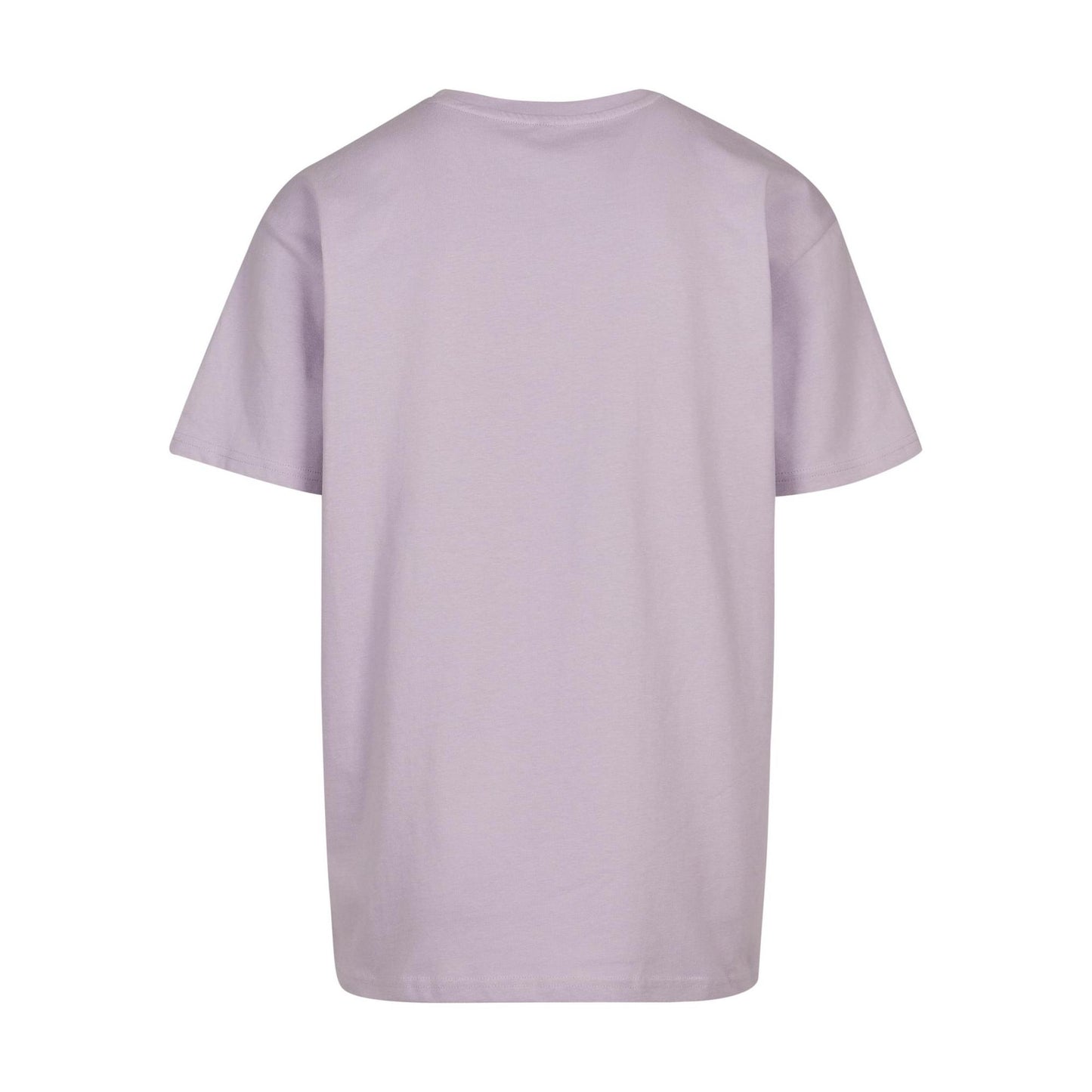 Lilac - Back - Build Your Brand Unisex Adult Heavyweight Oversized T-Shirt