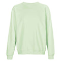 Creamy Green - Front - SOLS Unisex Adult Columbia Crew Neck Sweatshirt