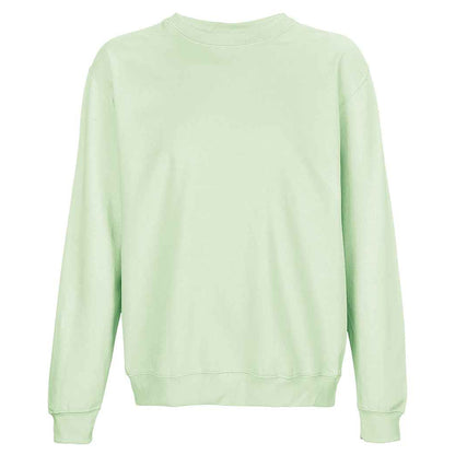 Creamy Green - Front - SOLS Unisex Adult Columbia Crew Neck Sweatshirt