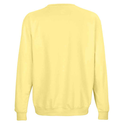 Light Yellow - Back - SOLS Unisex Adult Columbia Crew Neck Sweatshirt
