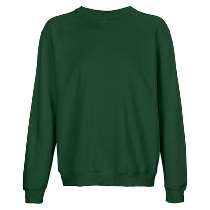 Bottle Green - Front - SOLS Unisex Adult Columbia Crew Neck Sweatshirt
