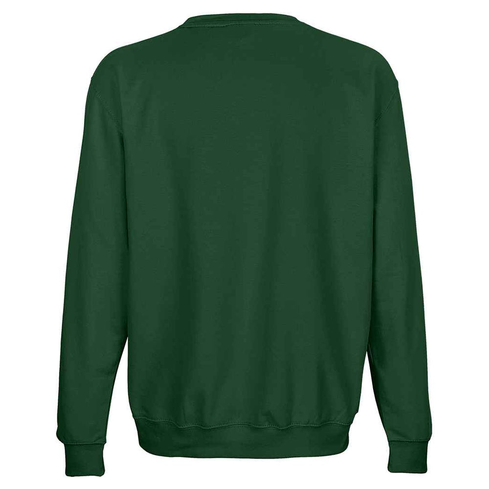 Bottle Green - Back - SOLS Unisex Adult Columbia Crew Neck Sweatshirt