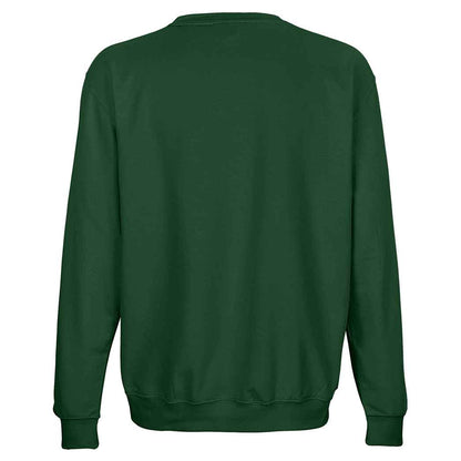Bottle Green - Back - SOLS Unisex Adult Columbia Crew Neck Sweatshirt