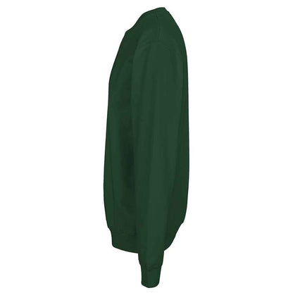 Bottle Green - Side - SOLS Unisex Adult Columbia Crew Neck Sweatshirt