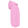 Light Pink - Side - Fruit of the Loom Childrens-Kids Classic Hoodie