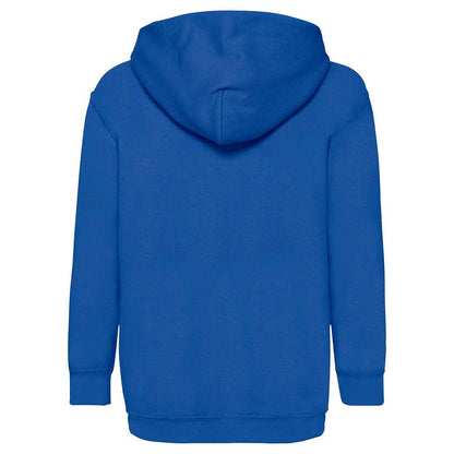 Royal Blue - Back - Fruit of the Loom Childrens-Kids Classic Hoodie