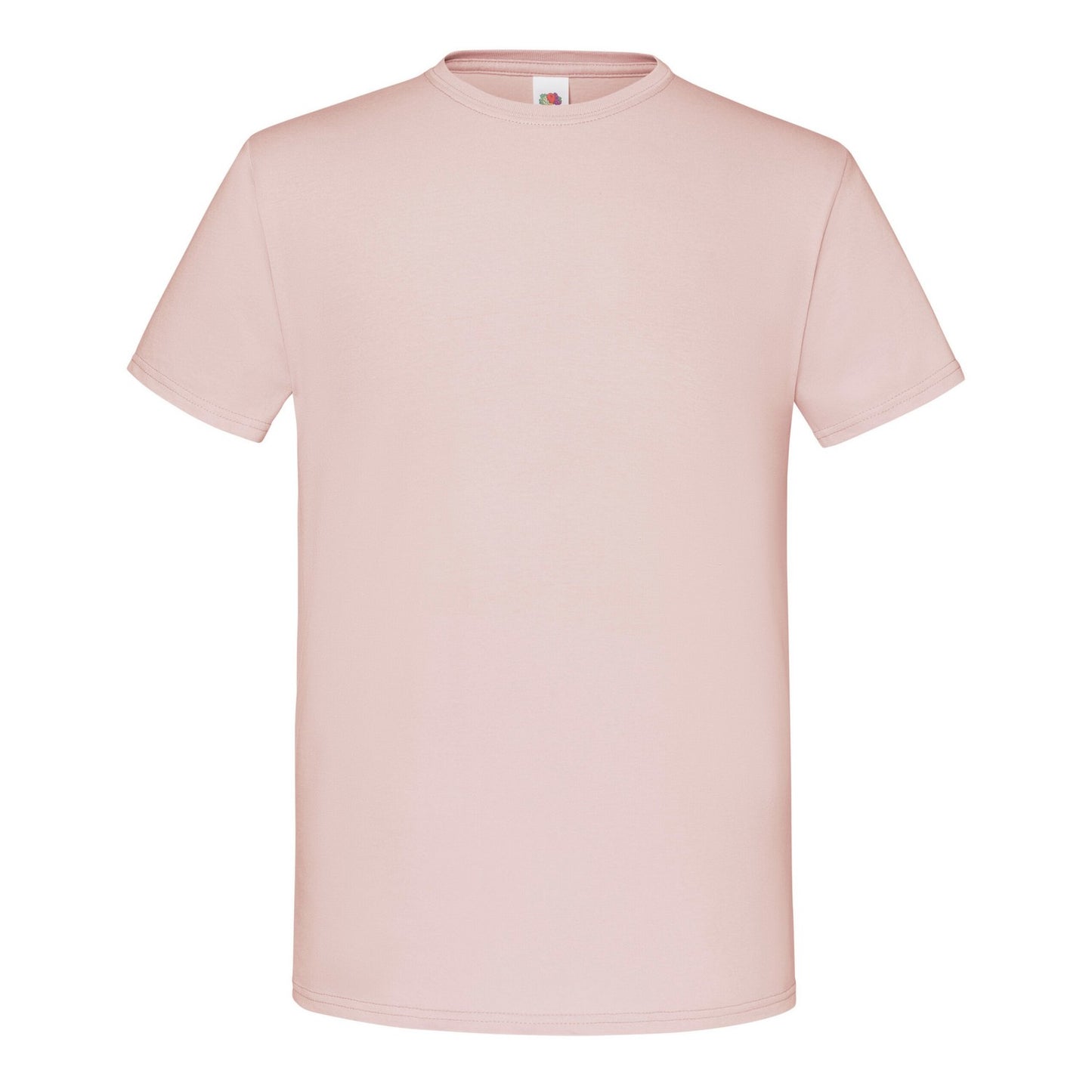 Powder Rose - Front - Fruit of the Loom Unisex Adult Iconic T-Shirt