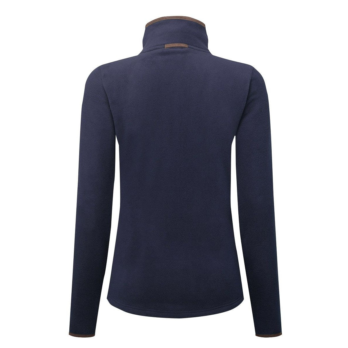 Navy-Brown - Back - Premier Womens-Ladies Artisan Fleece Jacket