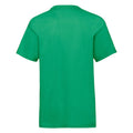 Kelly Green - Back - Fruit of the Loom Childrens-Kids Valueweight T-Shirt