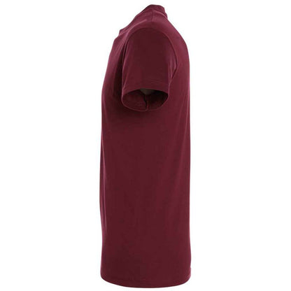 Burgundy - Side - SOLS Unisex Adult Regent T-Shirt