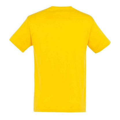 Gold - Back - SOLS Unisex Adult Regent T-Shirt