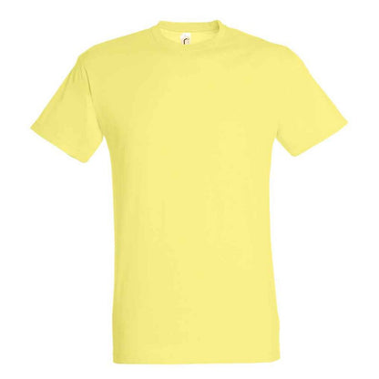 Pale Yellow - Front - SOLS Unisex Adult Regent T-Shirt