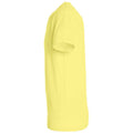 Pale Yellow - Side - SOLS Unisex Adult Regent T-Shirt