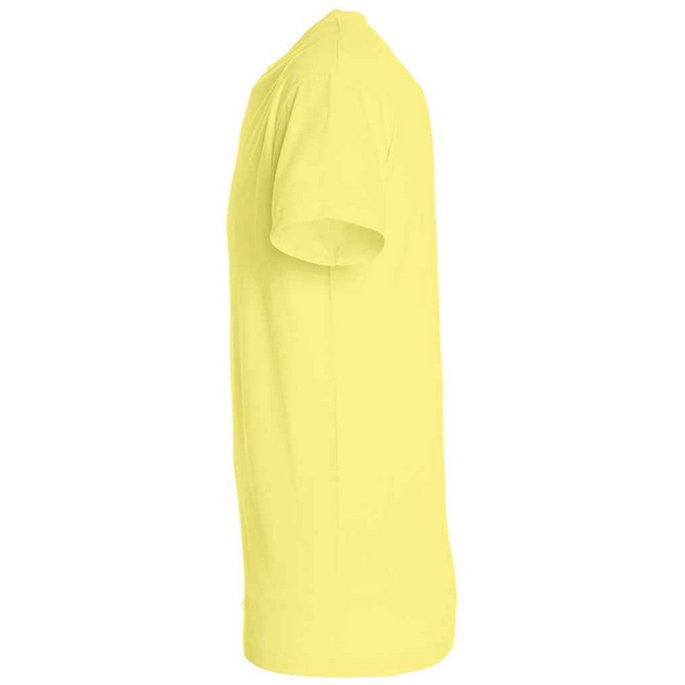 Pale Yellow - Side - SOLS Unisex Adult Regent T-Shirt
