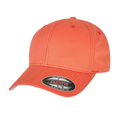 Spicy Orange - Front - Flexfit Wooly Combed Cap