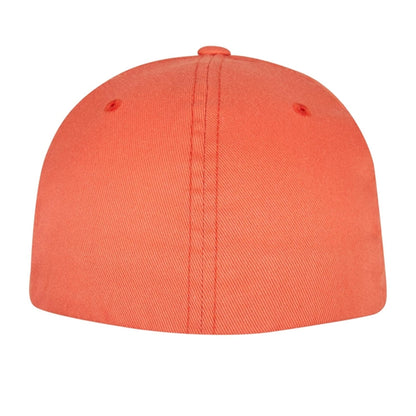 Spicy Orange - Back - Flexfit Wooly Combed Cap