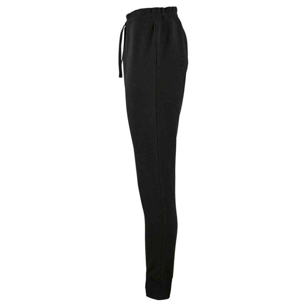 Black - Side - SOLS Womens-Ladies Jake Slim Jogging Bottoms