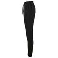 Black - Side - SOLS Womens-Ladies Jake Slim Jogging Bottoms
