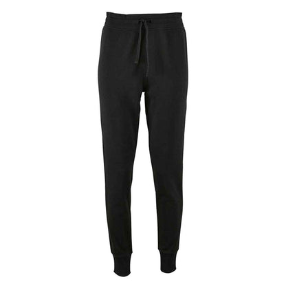 French Navy - Back - SOLS Womens-Ladies Jake Slim Jogging Bottoms