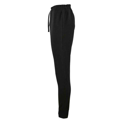 White - Front - SOLS Womens-Ladies Jake Slim Jogging Bottoms