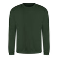 Forest Green - Front - Awdis Unisex Adult Plain Sweatshirt