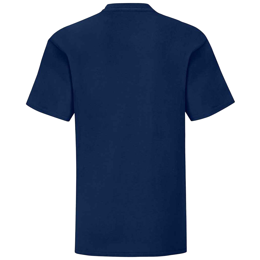Navy - Back - Fruit of the Loom Childrens-Kids Iconic T-Shirt