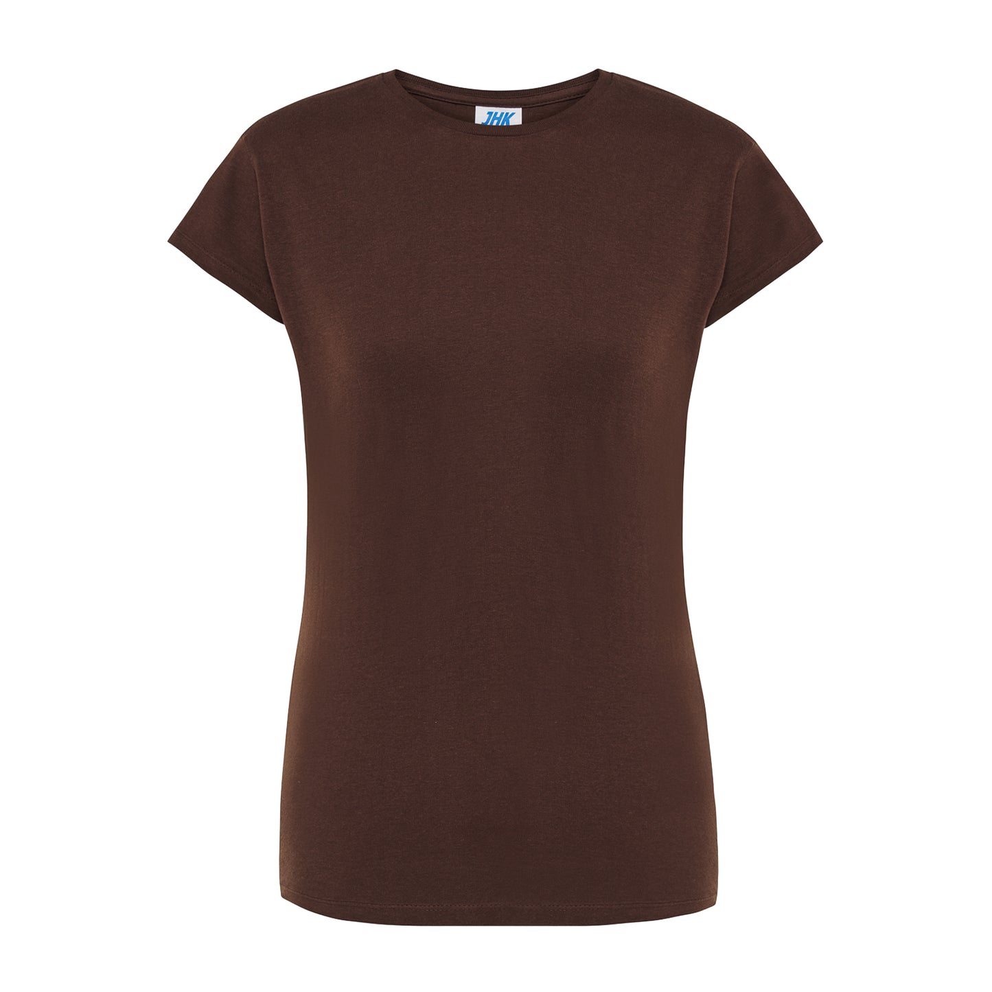 Chocolate - Front - JHK Womens-Ladies Comfort Regular T-Shirt