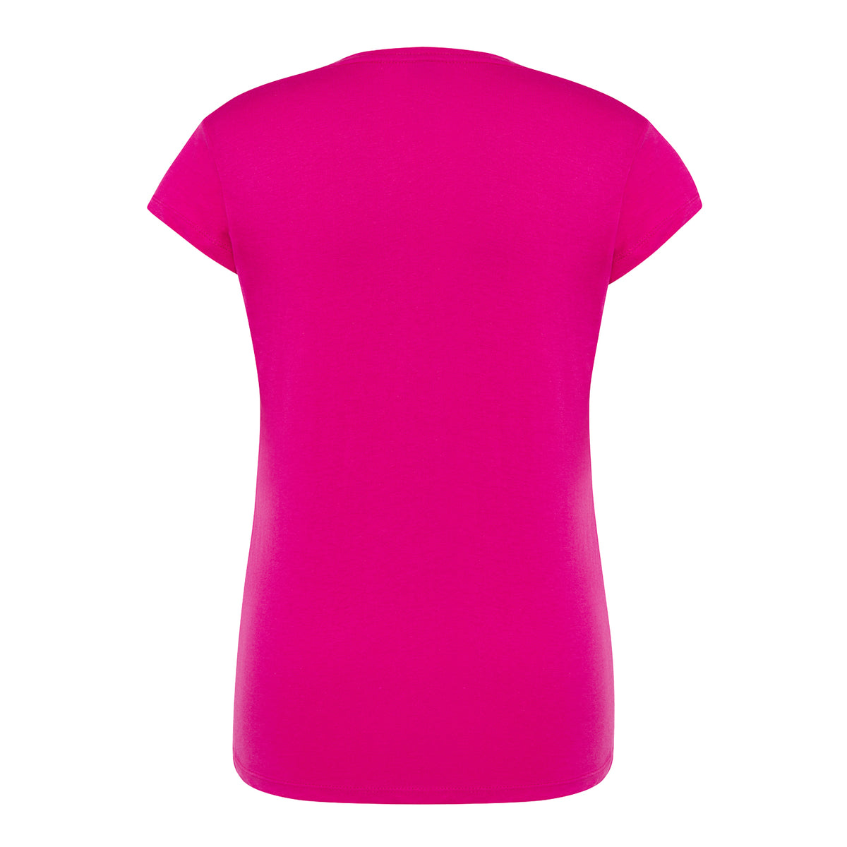 Fuchsia - Back - JHK Womens-Ladies Comfort Regular T-Shirt