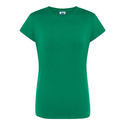 Kelly Green - Front - JHK Womens-Ladies Comfort Regular T-Shirt