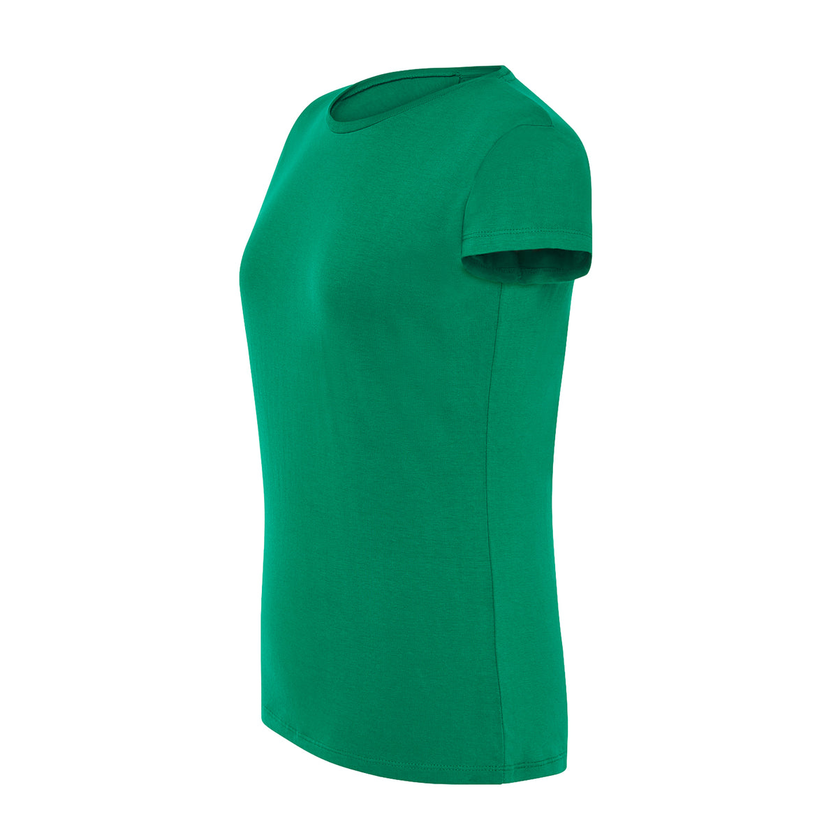 Kelly Green - Side - JHK Womens-Ladies Comfort Regular T-Shirt