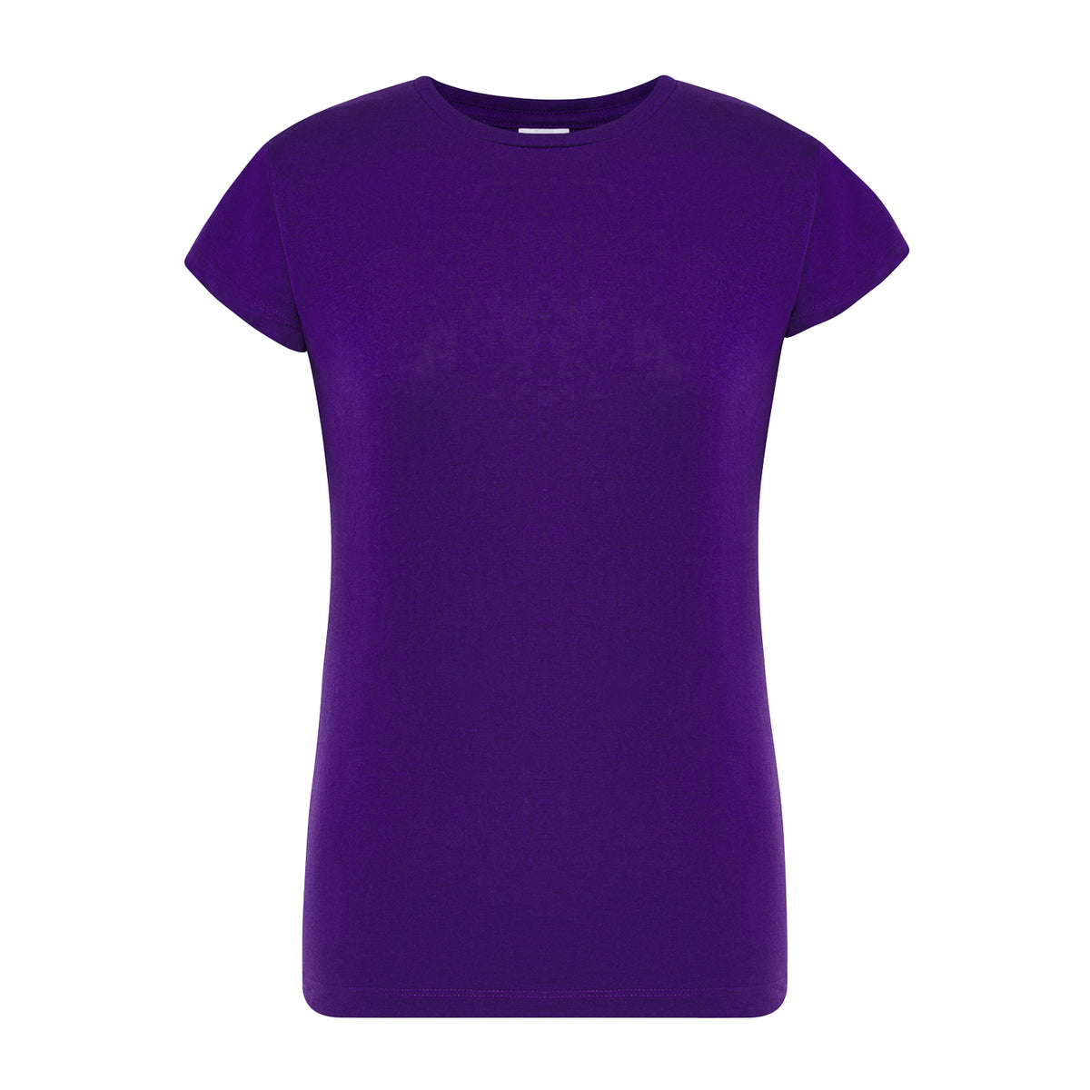 Purple - Front - JHK Womens-Ladies Comfort Regular T-Shirt