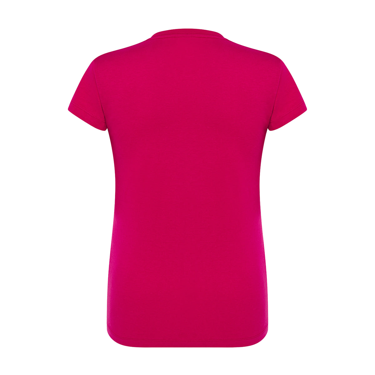 Raspberry - Back - JHK Womens-Ladies Comfort Regular T-Shirt