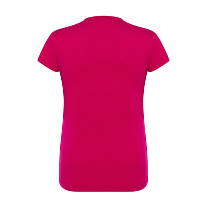 Raspberry - Back - JHK Womens-Ladies Comfort Regular T-Shirt