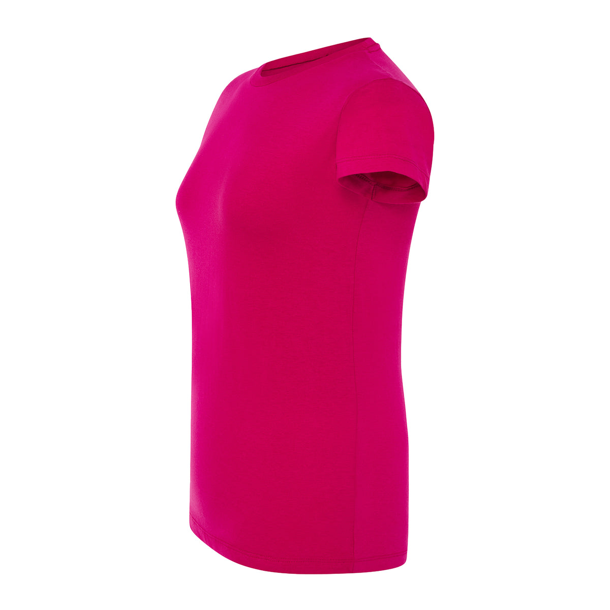 Raspberry - Side - JHK Womens-Ladies Comfort Regular T-Shirt