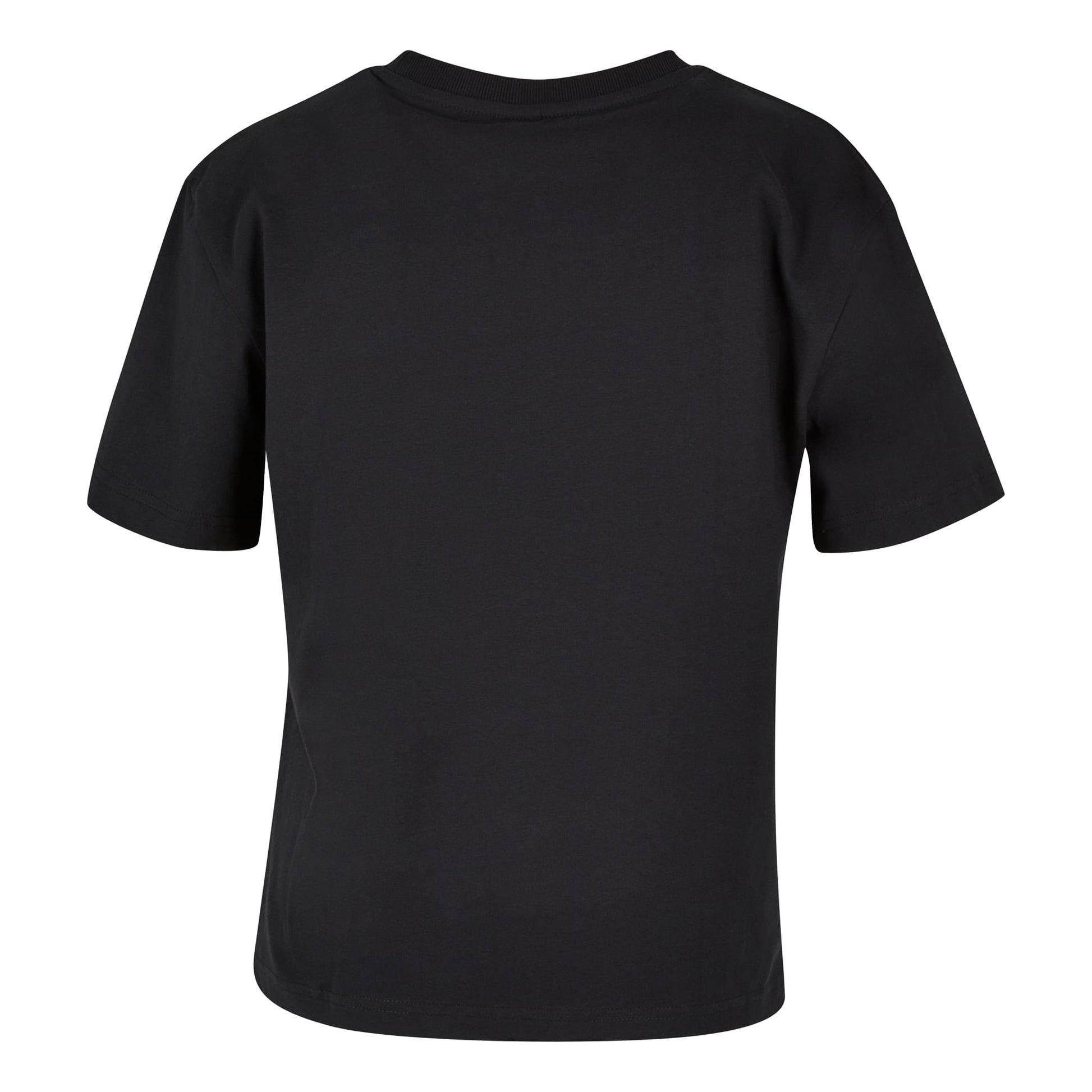 Black - Back - Build Your Brand Womens-Ladies Basic T-Shirt