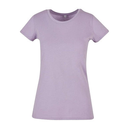 Lilac - Front - Build Your Brand Womens-Ladies Basic T-Shirt