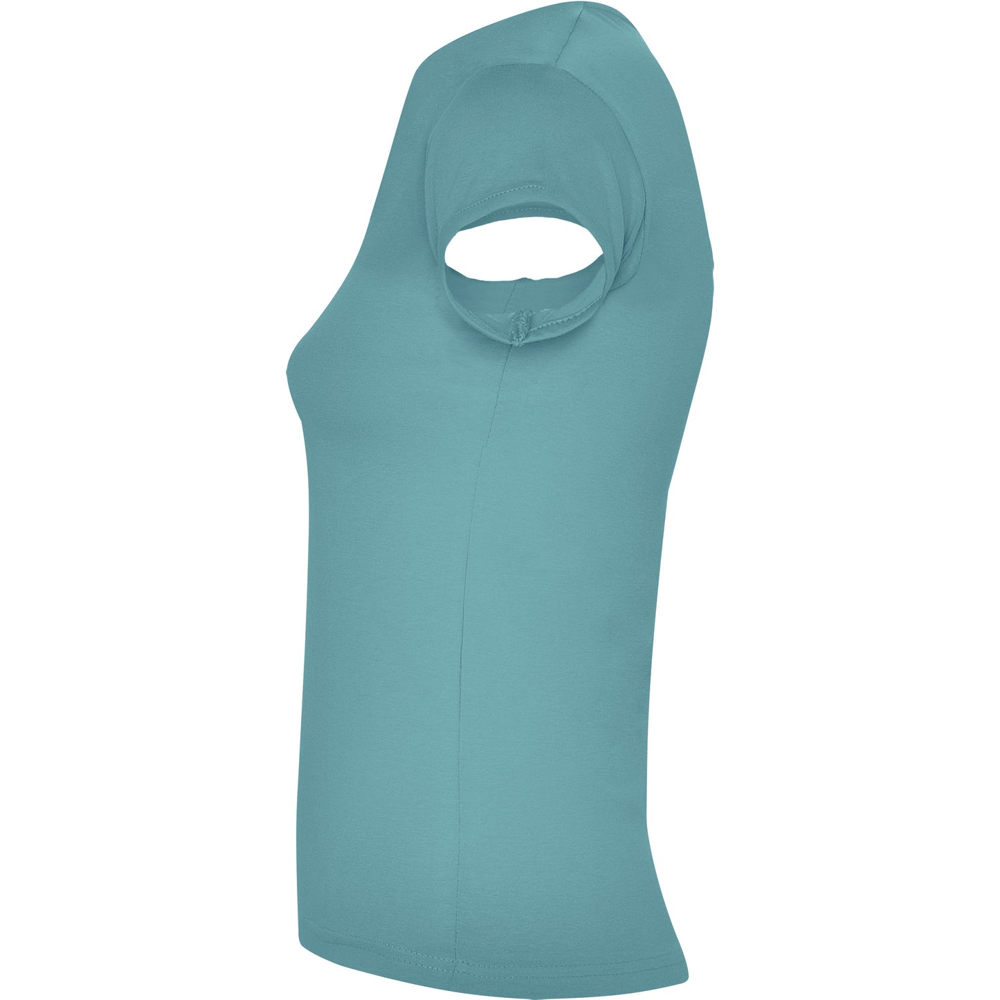Dusty Blue - Lifestyle - Roly Womens-Ladies Belice T-Shirt