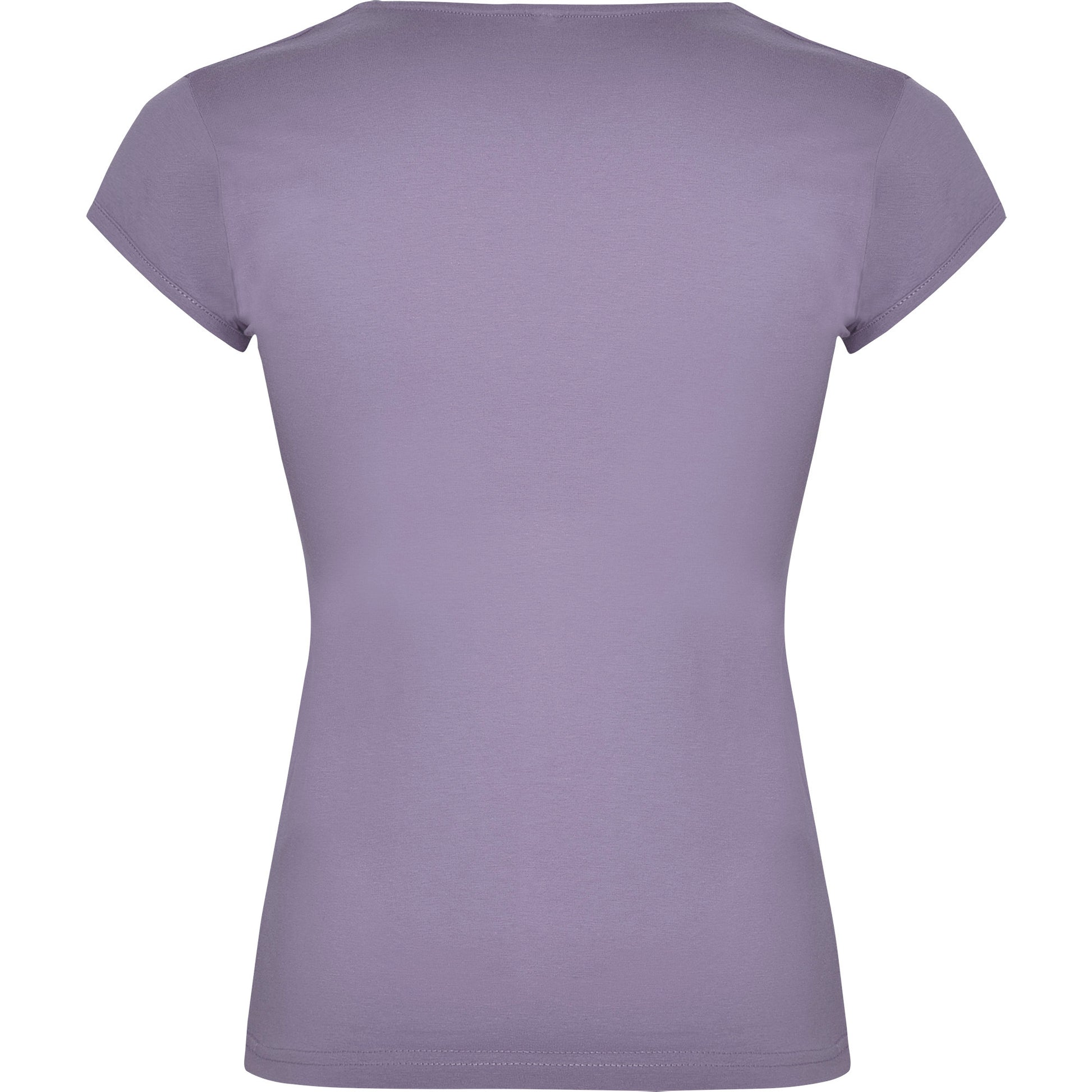 Lavender - Back - Roly Womens-Ladies Belice T-Shirt