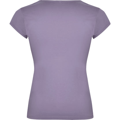 Lavender - Back - Roly Womens-Ladies Belice T-Shirt