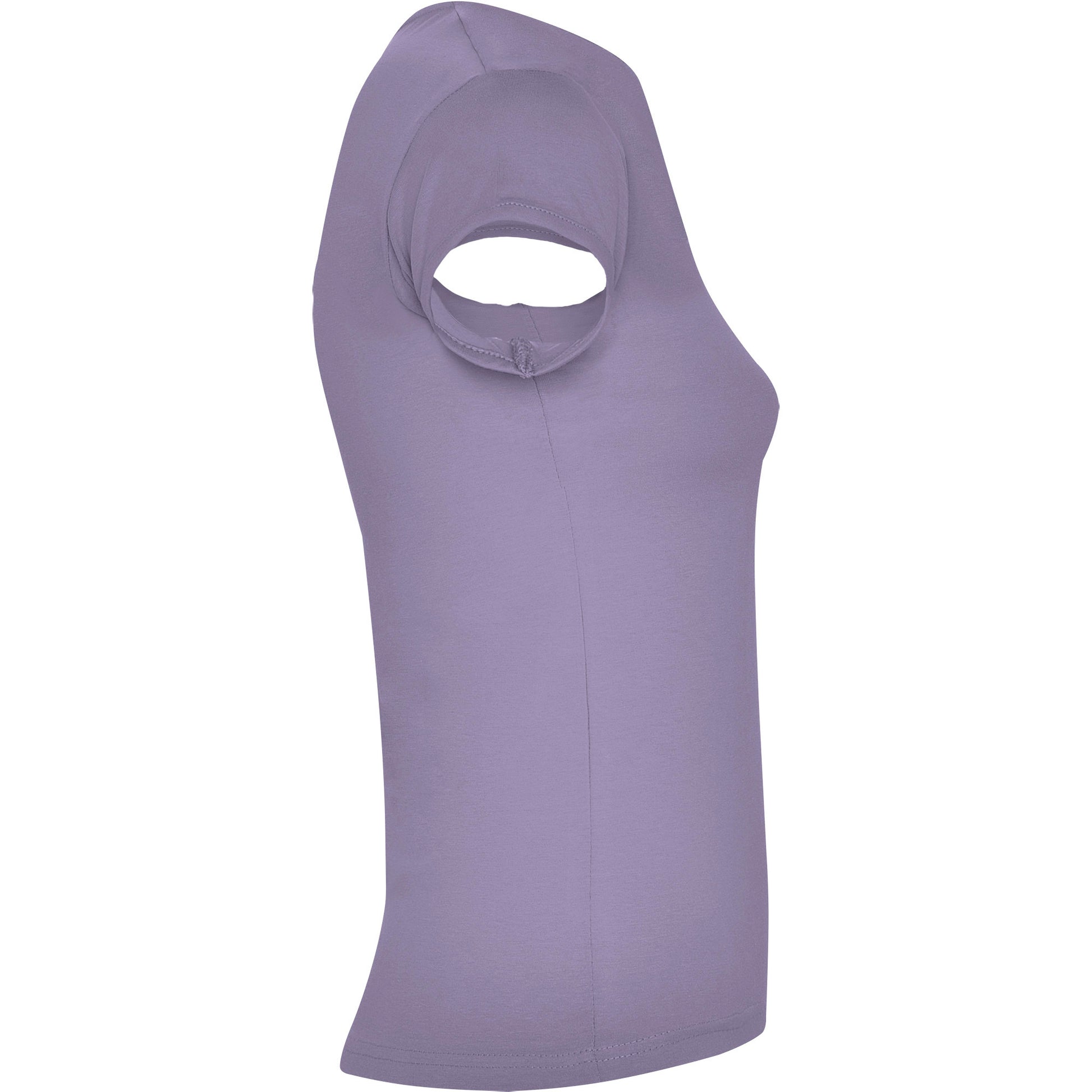 Lavender - Side - Roly Womens-Ladies Belice T-Shirt